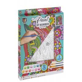 Set pictura pe numere - unicorn