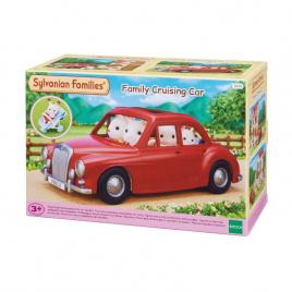 Set de joaca sylvanian families - masina rosie de familie