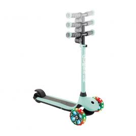 Trotineta electrica pentru copii globber e-motion 4, verde, autonomie 8-10 km