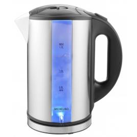 Fierbator electric michelino 74320, 2200w, 1.7 litri, otel inoxidabil, pereti