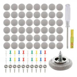 Kit 65 capse, anti-rugina, surubelnita, banda de masura, ace colorate, vine cu cutie, usor de