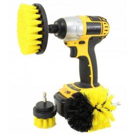 Set 3 perii de nylon pentru curatat diferite suprafete