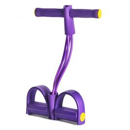 Coarda elastica cu manere, cozevdnt, violet
