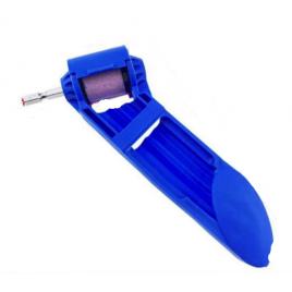 Dispozitiv pentru ascutit burghie, portabil, abs, 2-12.5 mm, 18x8.3 cm, albastru