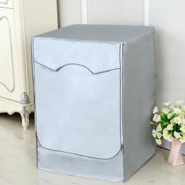 Husa pentru masina de spalat rufe, poliester, 85 � 65 � 60 cm, cu fermoar, impermeabil, gri