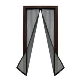 Plasa usa cu inchidere magnetica magic mesh pentru tantari, muste sau alte insecte, dimensiuni 210x105cm
