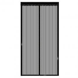 Plasa anti-insecte, cu inchidere magnetica, latime 80-100cm, inaltime 210-220cm, negru
