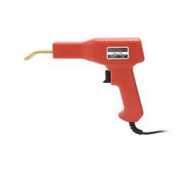 Set pistol pentru sudat obiecte plastic, cu sarmulite ondulate