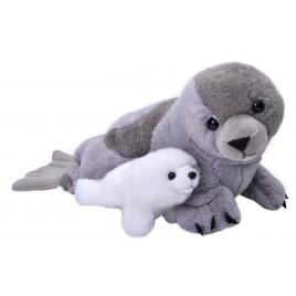 Jucarie plus mama si puiul - foca