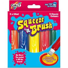 Squeeze'n brush - 5 culori