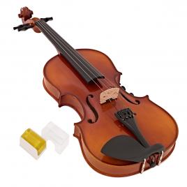 Vioara clasica ideallstore®, marime 1/2, lemn, toc din material
