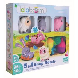 Joc de dezvoltare bebe montessori lalaboom 25 piese