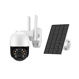 Camera de supraveghere cu panou solar, wifi ptz, 3mp