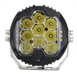 Proiector led auto off-road 230w, 12v-80v, lumina alb-galbena