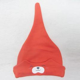 Caciulita corai tip fes piticot - teddy (marime disponibila: 0-3 luni)