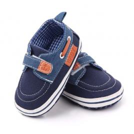 Pantofiori casual cu design de mocasini (marime disponibila: 6-9 luni (marimea