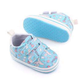 Pantofiori sport bebelusi - animalute marine (marime disponibila: 3-6 luni