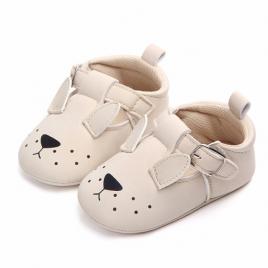 Pantofi pentru bebelusi - catelus (marime disponibila: 3-6 luni (marimea 18