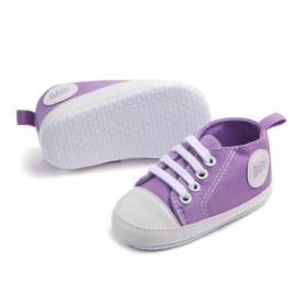 Tenisi mov pentru bebelusi - baby (marime disponibila: 3-6 luni (marimea 18