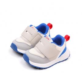 Adidasi gri cu albastru pentru copii (marime disponibila: marimea 25)