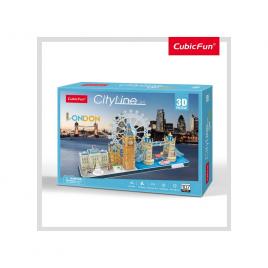 Puzzle 3d londra 107 piese