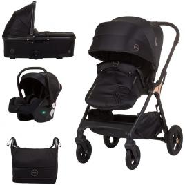 Carucior copii 3 in 1 chipolino infinity obsidian