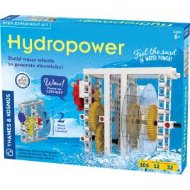Kit stem energie hidroelectrica, thames & kosmos, 105 piese