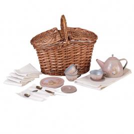 Set ceai pentru copii in cos picnic soricelul egmont toys
