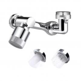 Adaptor apa baterie universal, prelungitor pentru baterie chiuveta, extensie robinet rotativa, doua moduri dus