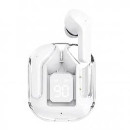 Casti wireless bluetooth 5.3, ultrapods, anularea zgomotului, fara fir, afisaj digital, microfon hd, control