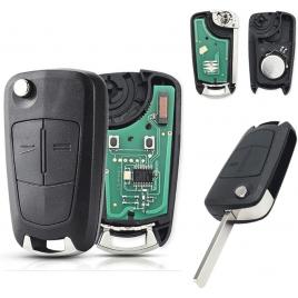 Cheie cu cip si telecomanda opel astra h zafira b cu 2 butoane