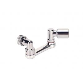 Extensie robinet baie, cu accesorii necesare, crom