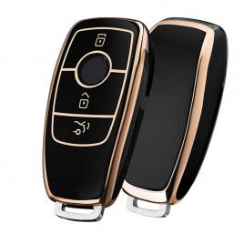 Husa cheie auto, tpu moale, protectie completa, compatibila mercedes benz clasa a c e a200l c260l