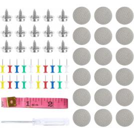 Kit 90 capse, pentru reparatia plafonului auto, compatibil audi, opel, bmw, vw, usor de instalat,