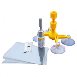 Kit reparat geamuri auto, llwl, gri/galben