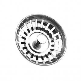 Set 2 site chiuveta, inox, 78 mm, argintiu