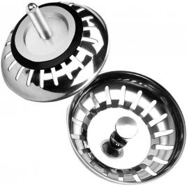Set 2 site chiuveta, inox, 79.3mm, argintiu