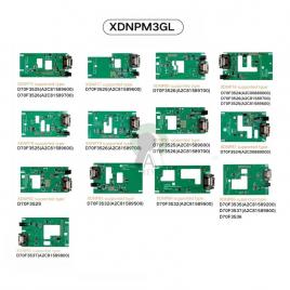 Set adaptoare xhorse pentru mqb pentru key tool plus/ vvdi prog/ multi prog