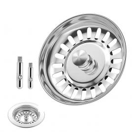 Sita de scurgere pentru chiuveta de bucatarie, protectie anti infundare scurgere sifon chiuveta, cada,
