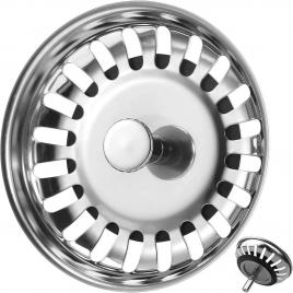 Sita pentru chiuveta de bucatarie, inox, 80mm, argintiu