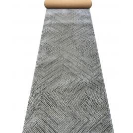 Traversa hol, model opus 54335 670, latime 120 cm, festonata, gri