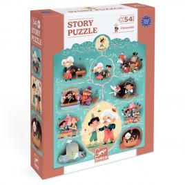 Puzzle poveste pinocchio, djeco