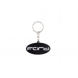 Breloc auto din plastic negru, ford