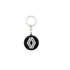 Breloc auto din plastic negru, renault nou
