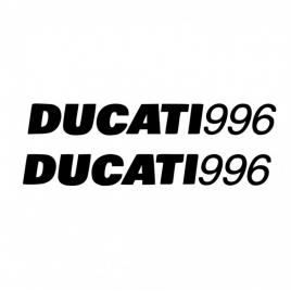 Set 2 stickere ducati 996 15 cm, creative rey®