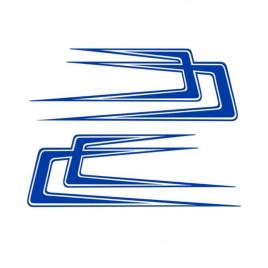 Set 2 stickere swedish boomerang 20 cm, creative rey®