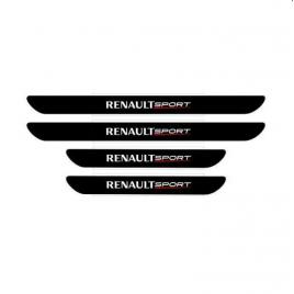Set 4 stickere protectie praguri pentru renault sport, creative rey®
