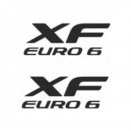 Set stickere daf xf euro 6 20 cm, creative rey®