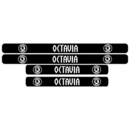 Set stickere praguri, negre, octavia