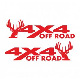 Sticker 4x4 off road cerb 15 cm